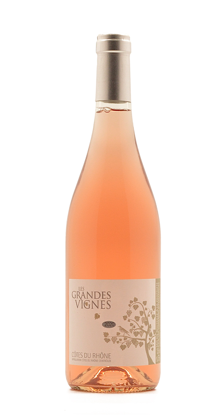 Les grandes vignes rosé